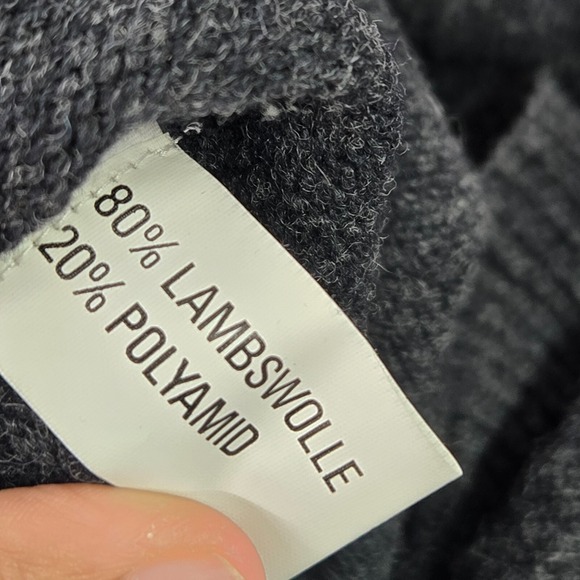 VINTAGE Freestyle Women Sweater M Wool Tunic Winter Sea‎ Lion Embroidered 90s - Picture 9 of 9